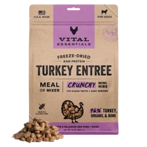 Vital Essentials Turkey Entrée Mini Nibs Freeze