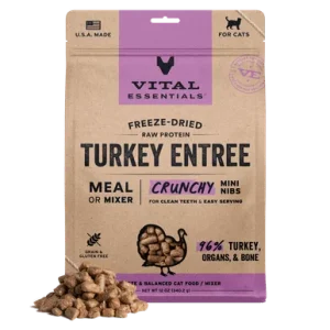 Vital Essentials Turkey Entrée Mini Nibs Freeze