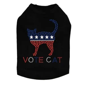 Vote Cat Dog Tank - Many Colors