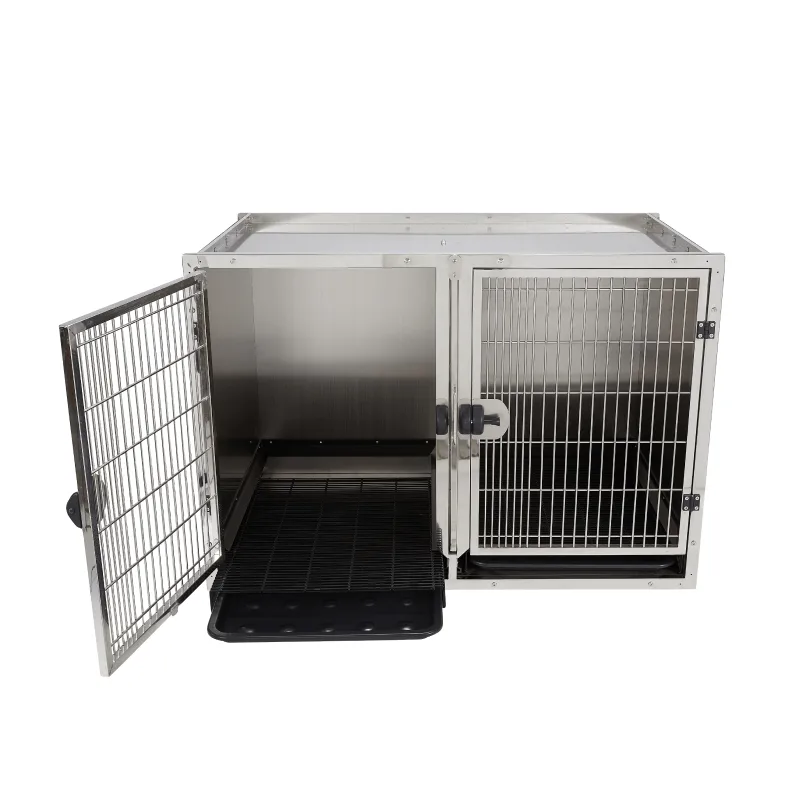 Waggz Large Mod-Stack Lite Dog Grooming Cage - Image 2
