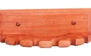Wall Mount Wooden Whip Holder