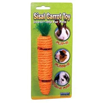 Ware Sisal Carrot Toy Small {L+1} 911219 - Image 2