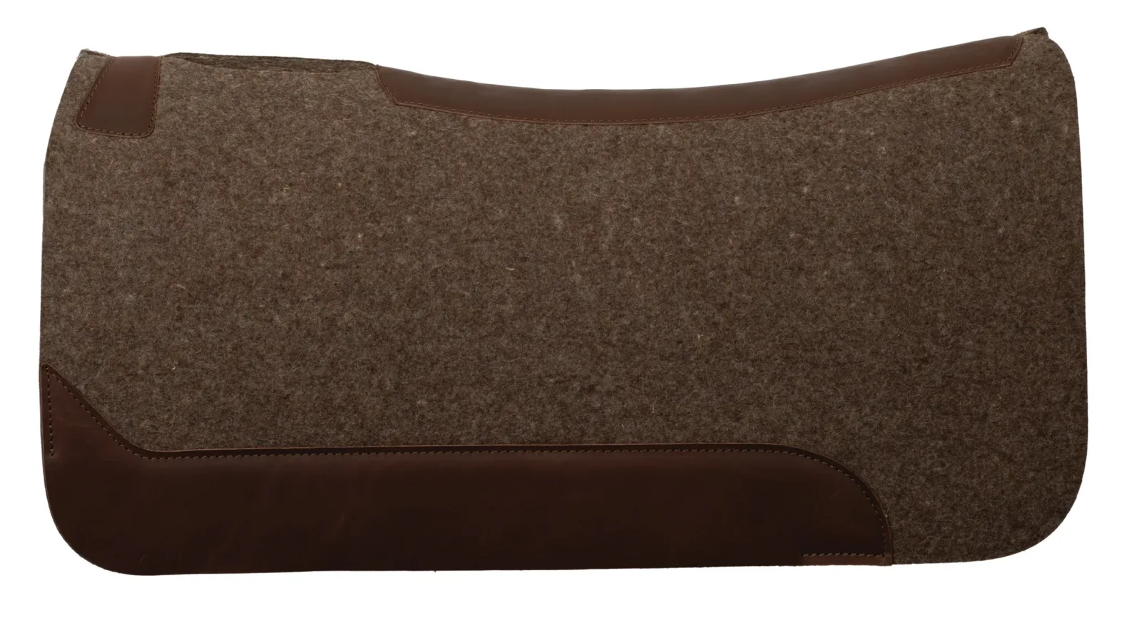 Weaver 3/4" Wool Felt Contoured Western Saddle Pad - Image 2