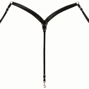 Weaver Black Contoured Ring Center Breast Collar