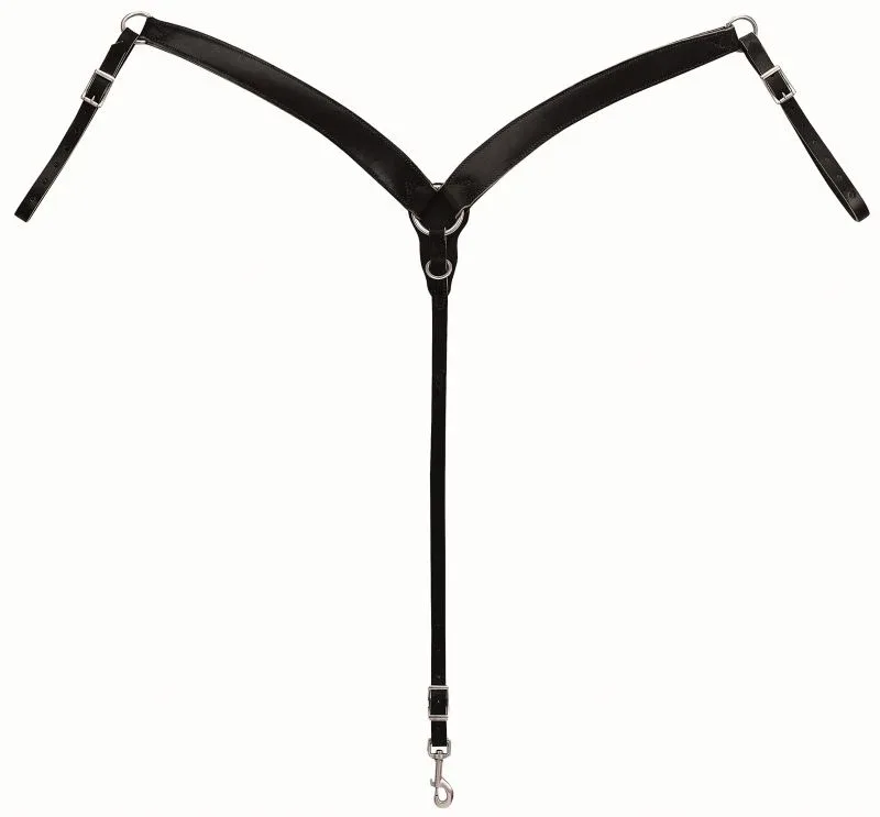 Weaver Black Contoured Ring Center Breast Collar
