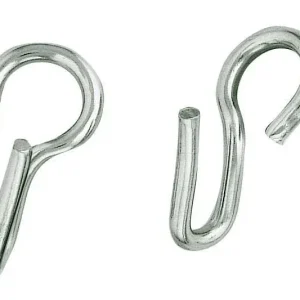 Weaver HD Ss Curb Chain Hooks SS