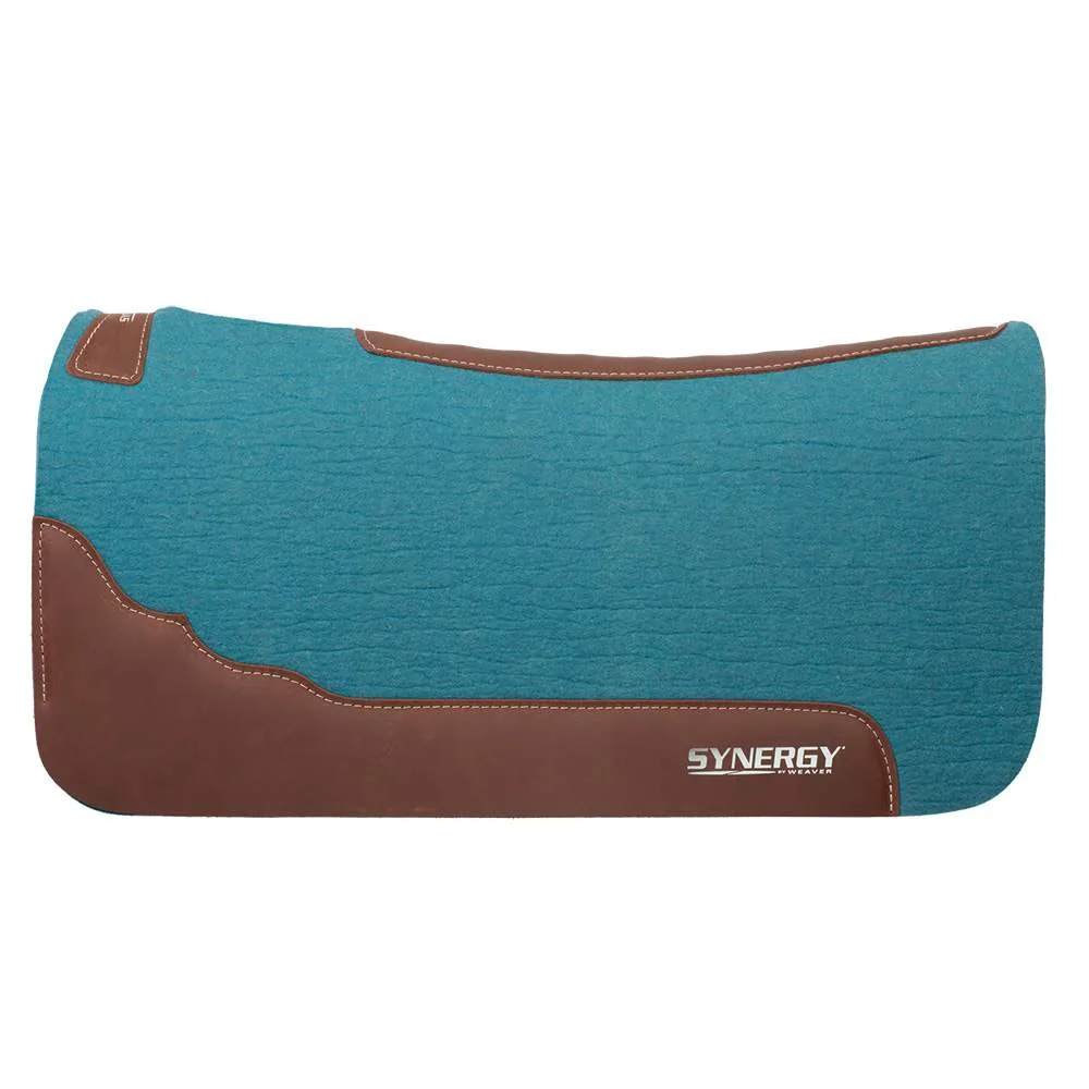 Weaver Leather 1in Synergy Contoured Steam Pressed Merino Wool Felt Saddle Pad