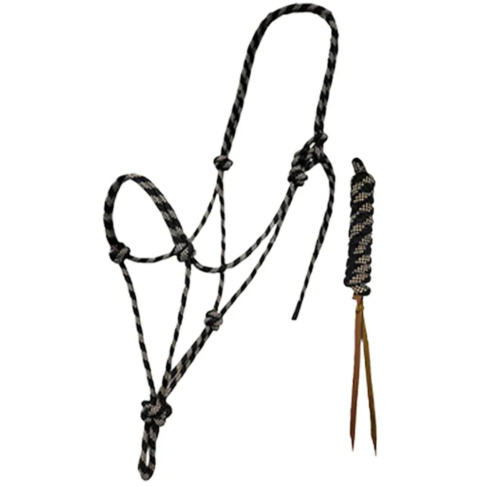 Weaver Leather 5/16in Rope Halter with Lead - Image 2