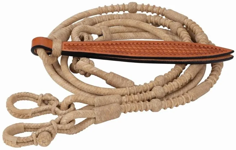 Weaver Leather Braided Romal Reins 3/8in x 7-1/2ft - Image 2