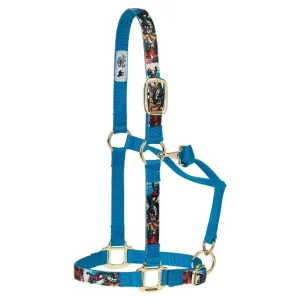 Weaver Leather Bucking Bronc Adjustable Average Horse Nylon Halter