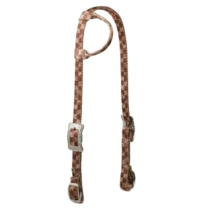 Weaver Leather Checkerboard Pattern Poly Headstall