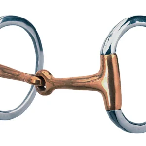 Weaver Leather® Eggbutt Snaffle Bit, 5" Copper-Plated Mouth