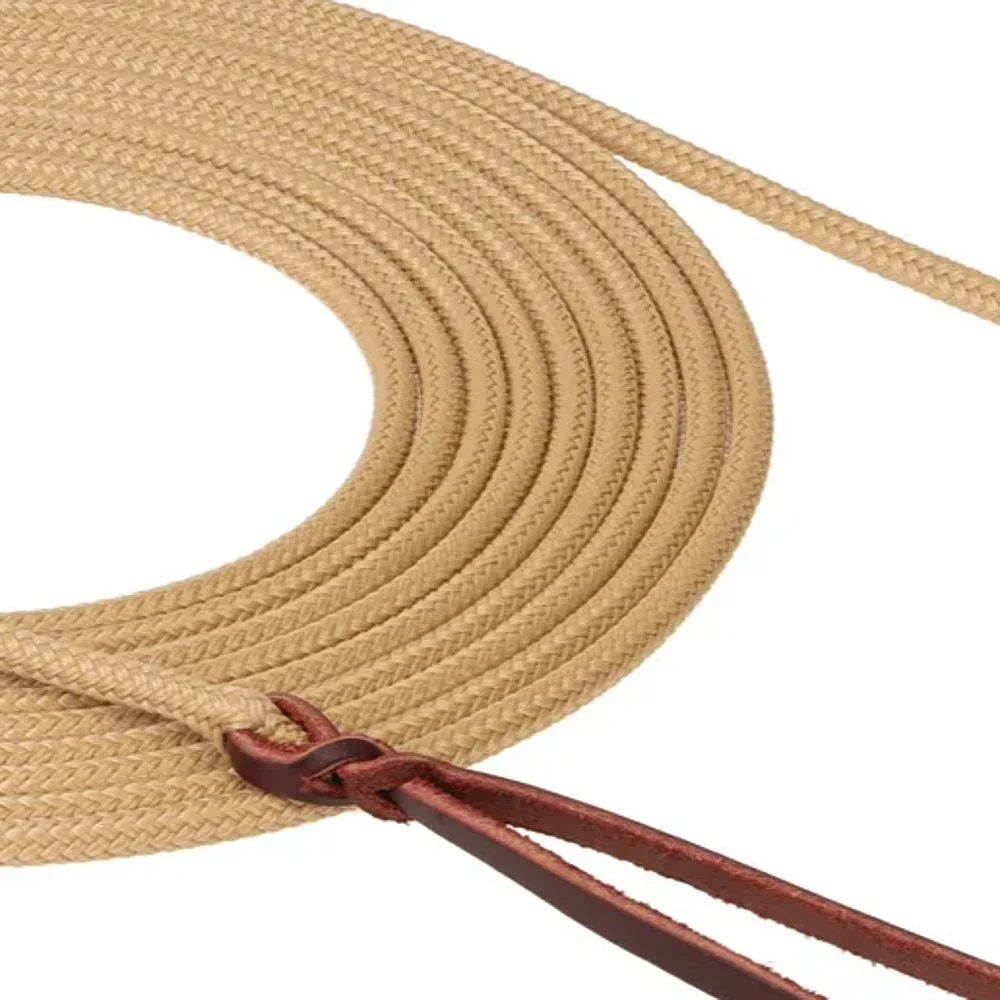 Weaver Leather Kalley Krickeberg 20ft Tan Foal Lead Rope Line - Image 2
