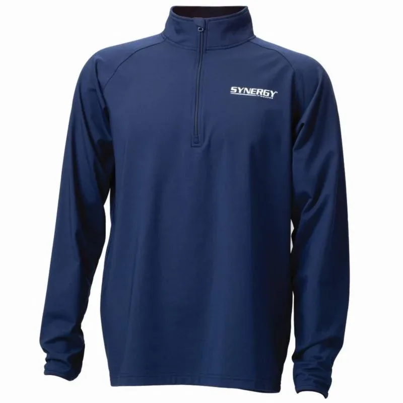 Weaver Leather Ladies Synergy 1/4 Zip Navy