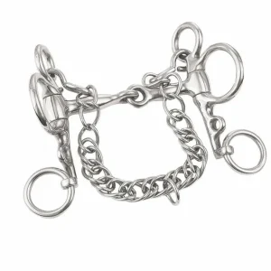 Weaver Leather Miniature Pelham Snaffle Bit 3 1/2
