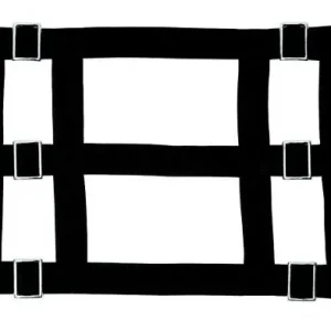 Weaver Leather Poly Stall Guard Black