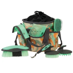 Weaver Leather Retro Flower Grooming Kit