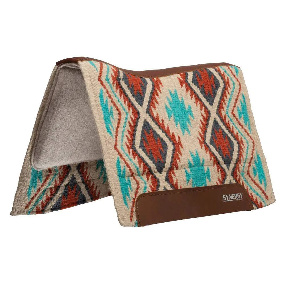 Weaver Leather Synergy Firestorm Blanket Top Felt Saddle Pad