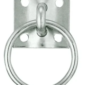 Weaver Leather Tie Ring Plate Zinc Plated