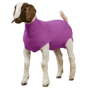 Weaver Livestock Spandex Goat Tube Purple Small