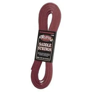 Weaver Saddle Strings Handy Pack 1/2 X 72 Burgundy