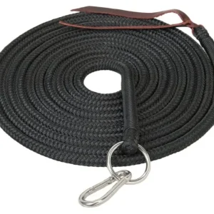 Weaver Silvertip Lunge Line with Ringsnap 1/2x22