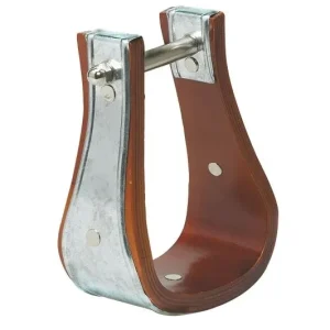 Weaver Sloped Wooden Stirrups Galvanized Binding
