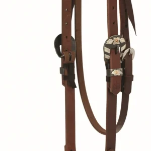 Weaver STS Ranch Signature Tack Harness Leather Browband Headstall