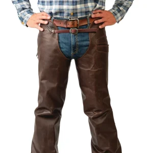 Weaver Western Leather Chaps