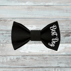 Wedding Best Dog Bow Tie