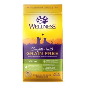 Wellness Complete Health Grain-Free Dry Kitten Dry Cat Food - Deboned Chicken, 5.5 lb