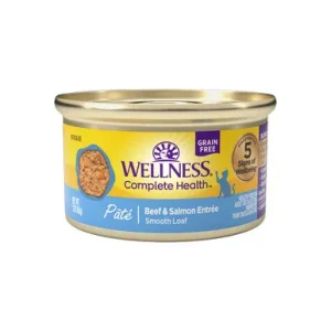 Wellness Complete Health Pate Beef & Salmon Canned Cat Food