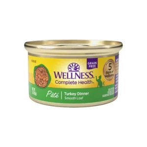 Wellness Complete Health Pate Turkey Canned Cat Food