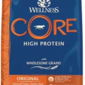 Wellness CORE High Protein Wholesome Grains Original Recipe Dry Dog Food 24lb