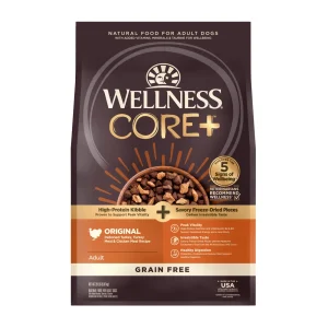 Wellness CORE RawRev Natural Grain Free Original Turkey & Chicken with Freeze Dried Turkey Dry Dog Food