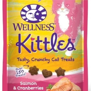 Wellness Kittles Crunchy Salmon & Cranberry Cat Treats