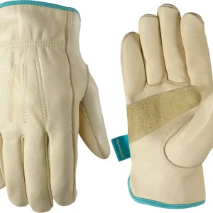 Wells Lamont Ladies Hydrahyde Leather Driver Gloves