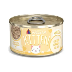 Weruva Cat Kitten Chicken Au Jus 3oz. (Case of12)