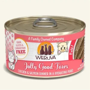 Weruva Cat Pate Jolly Good Fares 3Oz (Case Of 8)