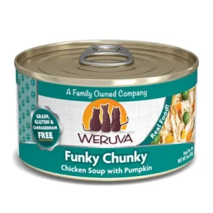 Weruva Funky Chunky Chicken Soup with Pumpkin Canned Cat Food