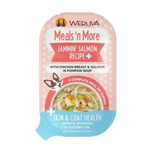 Weruva Meals 'n More Jammin' Salmon Recipe Plus Wet Dog Food