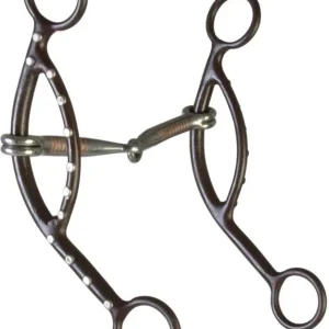 Westen AT Dot Snaffle Long Sliding Gag Bit