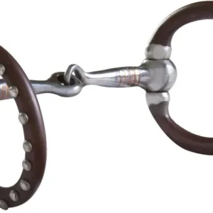 Westen AT Dot Snaffle O-Ring Bit