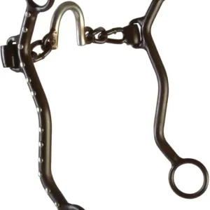 Westen AT Silver Dot Ported Chain Long Shank Bit
