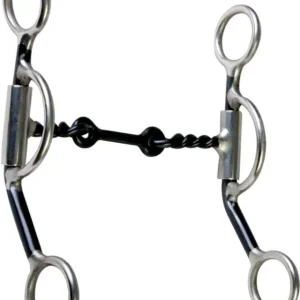 Westen SS Dogbone Twisted Short Double Rein Bit