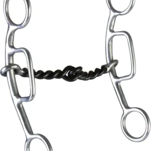 Westen SS Twisted Wire Sliding Short Gag Bit