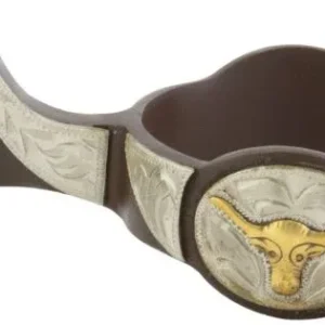 Western AT Longhorn 16pt Mens Jingle Bob Spurs