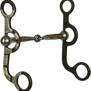 Western AT Silver Bar Snaffle Argentine Bit