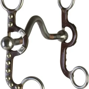 Western AT Silver Dot Med Port Argentine Bit
