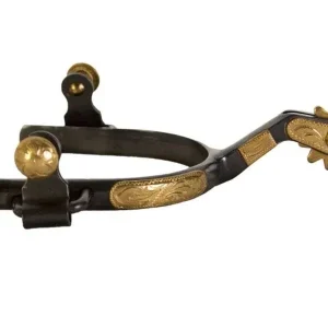 Western BS Brass Overlay 10pt Spurs
